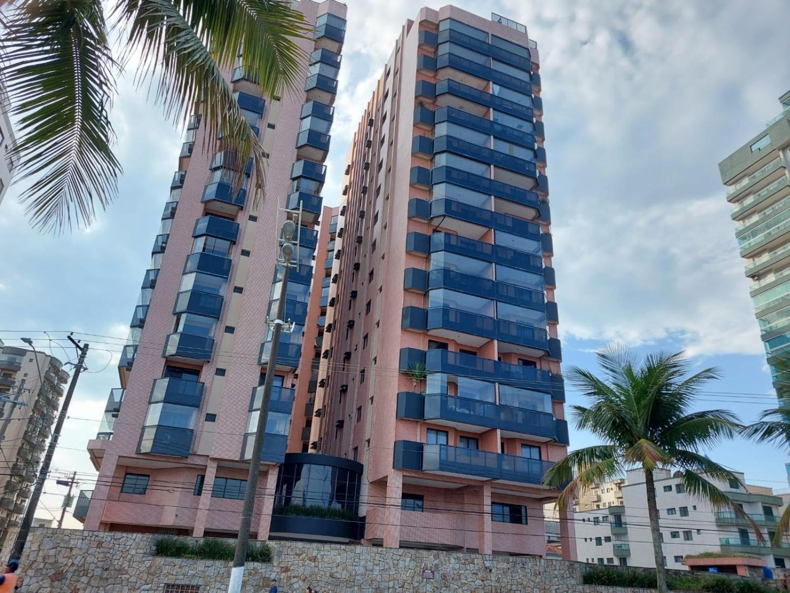Guilhermina Frente Para O Mar Praia Grande (Santos) Exterior foto